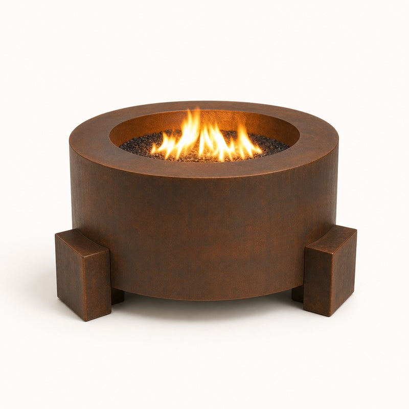 Sere Fia Steel Gas Fire Pit - 30" — studio