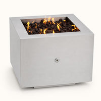 Tana Fia Stainless Steel Gas Fire Pit — studio