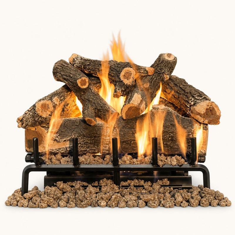 Grand Canyon Arizona Weathered Oak Vented Gas Log Set — studio
