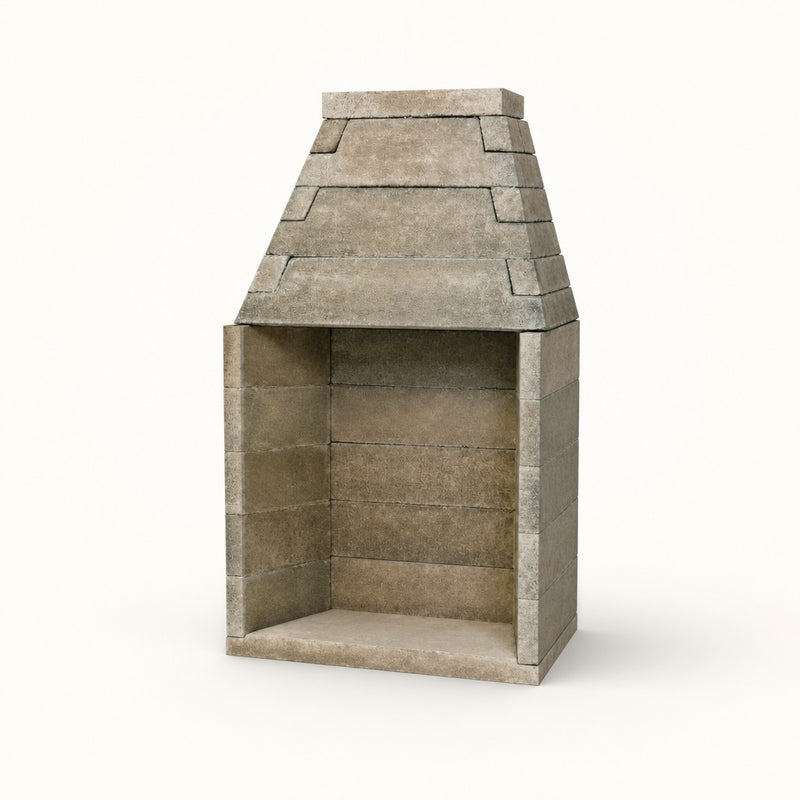 Engineered Rumford Style Masonry Fireplace System - 36" — studio