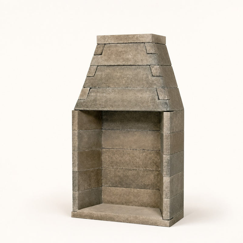 Engineered Rumford Style Masonry Fireplace System - 48" — studio