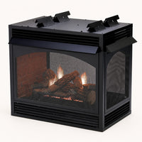 Empire Vail See-Through Ventless Gas Fireplace - 36" — studio
