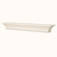 Pearl Crestwood White Fireplace Mantel Shelf — studio