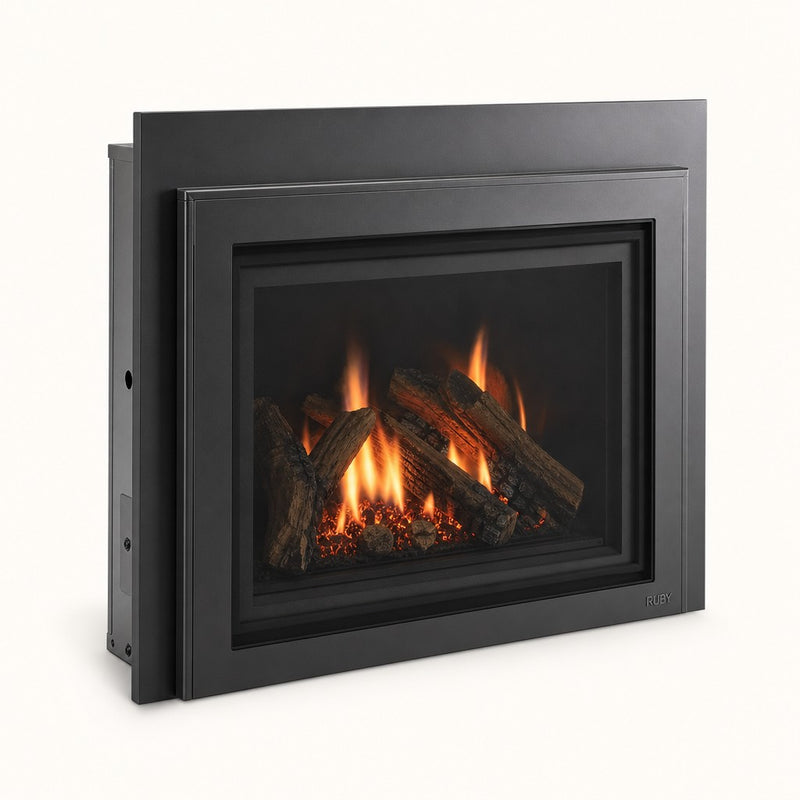 Majestic Ruby Direct Vent Gas Fireplace Insert - 30" — studio