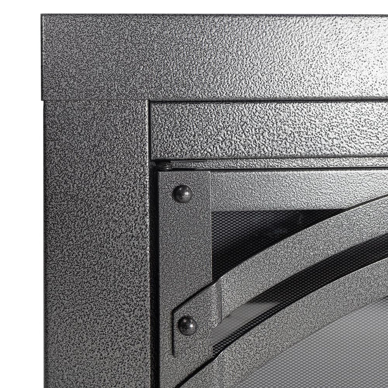 Alexander Natural Iron Masonry Fireplace Door | Standard Sizes - ExceptionalFire