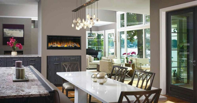 Alluravision™ 42 Slimline Electric Fireplace - ExceptionalFire