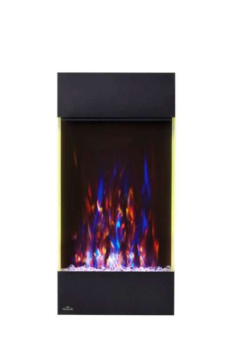 Allure™ Vertical 32 Wall Hanging Electric Fireplace - Model NEFVC32H - ExceptionalFire