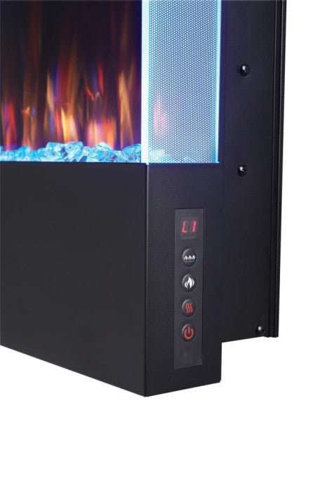 Allure™ Vertical 38 Wall Hanging Electric Fireplace - Model NEFVC38H - ExceptionalFire