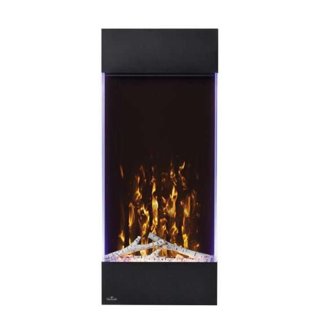 Allure™ Vertical 38 Wall Hanging Electric Fireplace - Model NEFVC38H - ExceptionalFire