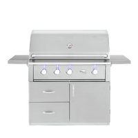 Alturi 42" Freestanding Grill — closed view