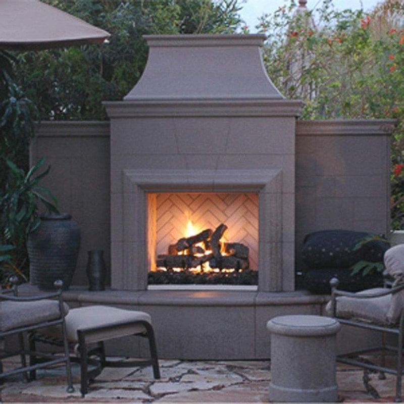 American Fyre Designs Grand Petite Cordova Vent-Free Outdoor Gas Fireplace