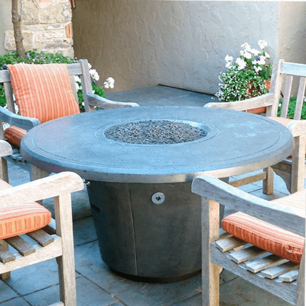 American Fyre Designs Cosmopolitan 48" Round Gas Fire Table