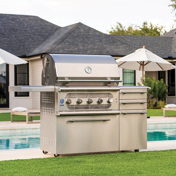 American Made Grills Freestanding Muscle - 36" Hybrid Grill - ExceptionalFire