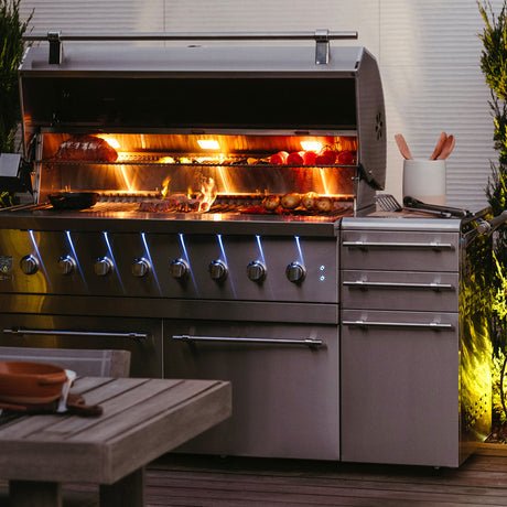 American Made Grills Freestanding Muscle - 54" Hybrid Grill - ExceptionalFire