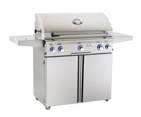 American Outdoor Grill 36-Inch L-Series 3-Burner Portable Gas Grill with Rotisserie Backburner & Side Burner