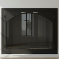 Carolina Steel Fireplace Glass Door Arch Conversion | Masonry & Zero Clearance | Custom