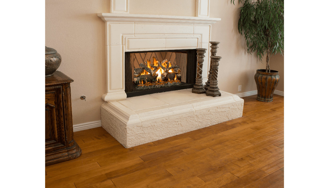Arizona Weathered Oak Charred Vented Gas Log Set - Grand Canyon - ExceptionalFire