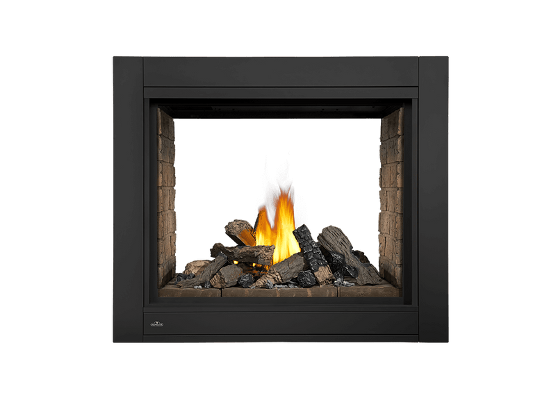 Napoleon Ascent Multi-View see-through gas fireplace — official product photo