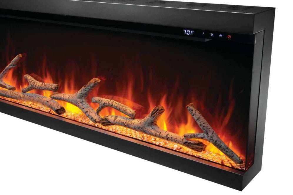 Astound 74" Flexmount Electric Fireplace - ExceptionalFire