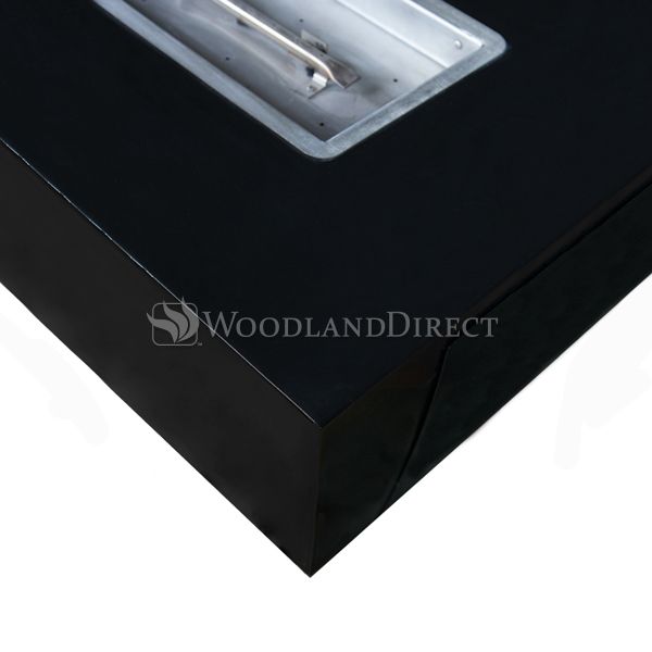 Avalon Linear Powder Coat Steel Fire Pit - ExceptionalFire