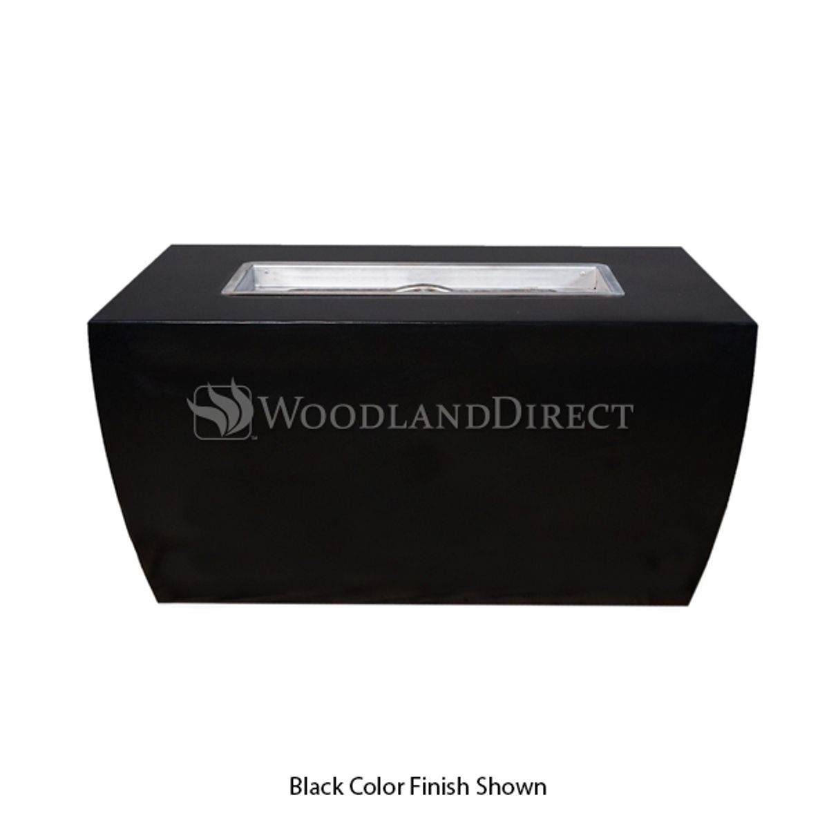 Avalon Linear Powder Coat Steel Fire Pit - ExceptionalFire