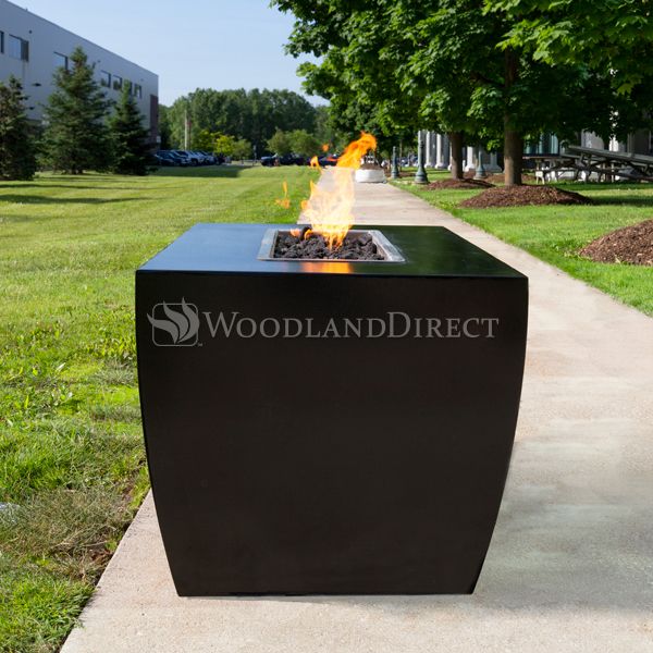 Avalon Linear Powder Coat Steel Fire Pit - ExceptionalFire