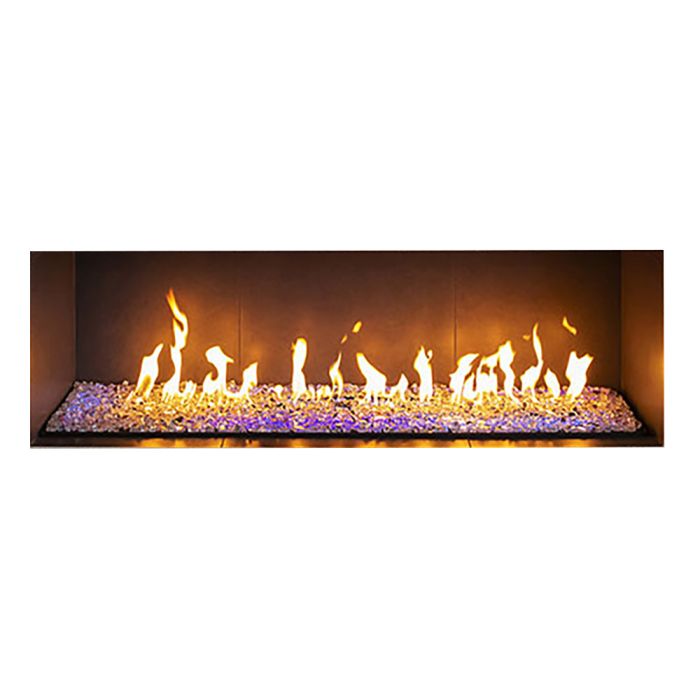 Grand Canyon Bedrock 60" Contemporary Linear Drop-In Vented Gas Burner & Case