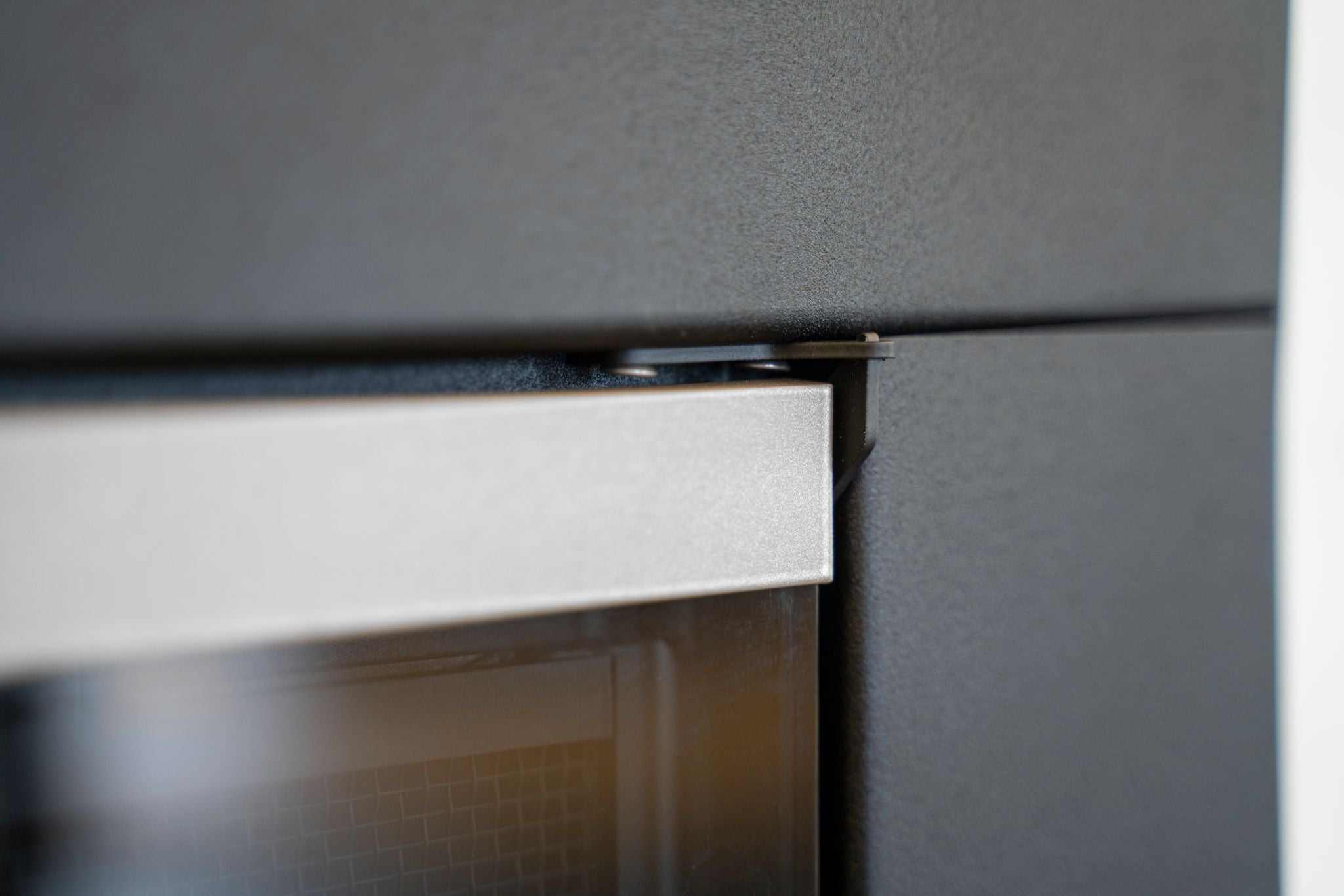 Belmont - Custom Masonry Fireplace Glass Doors by Stoll Industries - ExceptionalFire