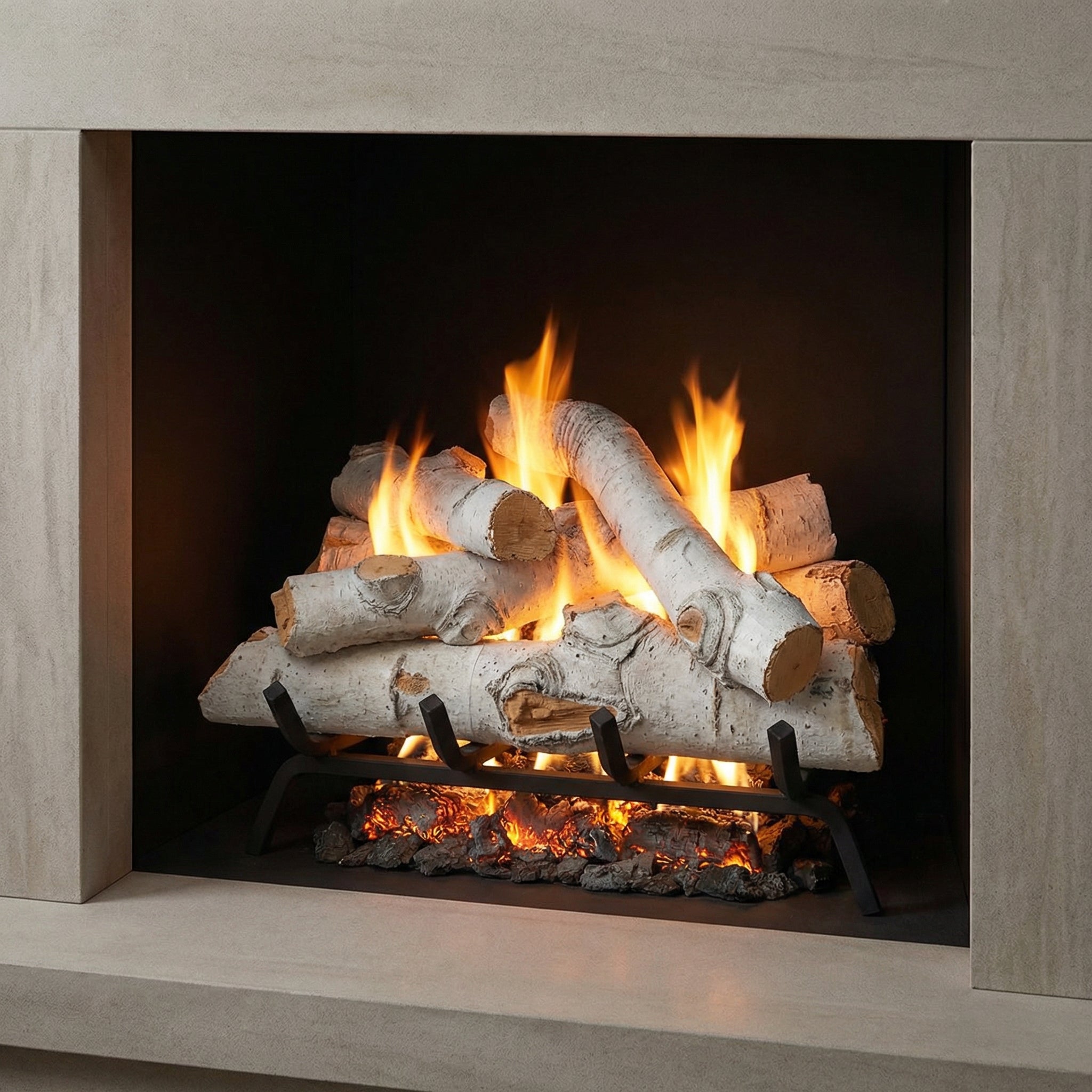 15" Sierra Birch Gas Log Set | Formation Creation