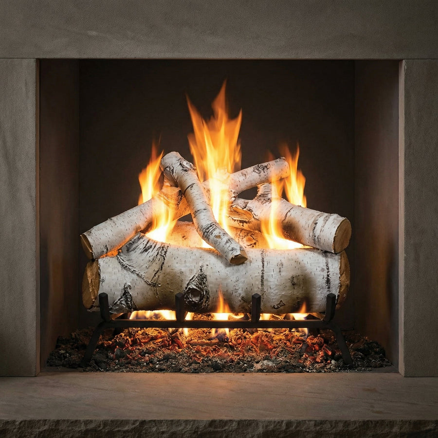 Sierra Birch Gas Log Set