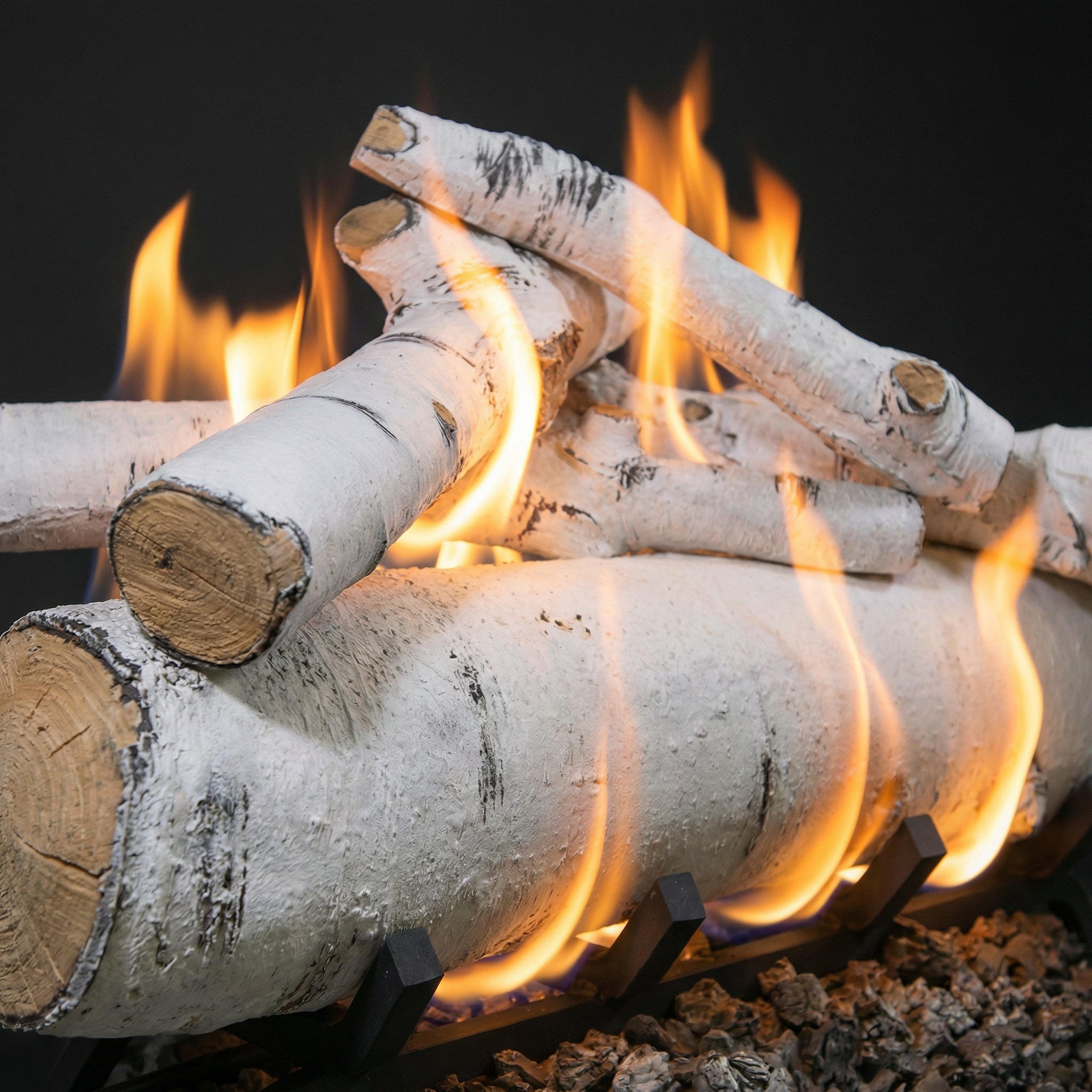 24" Sierra Birch Gas Log Set | Formation Creation