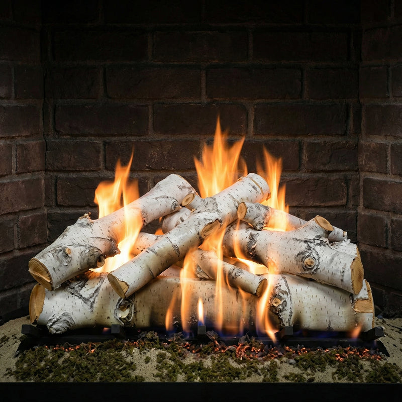 30" Sierra Birch Gas Log Set | Formation Creation