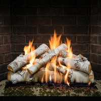 30" Sierra Birch Gas Log Set | Formation Creation