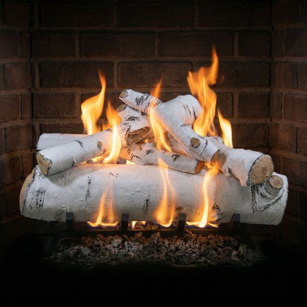 24" Sierra Birch Gas Log Set | Formation Creation