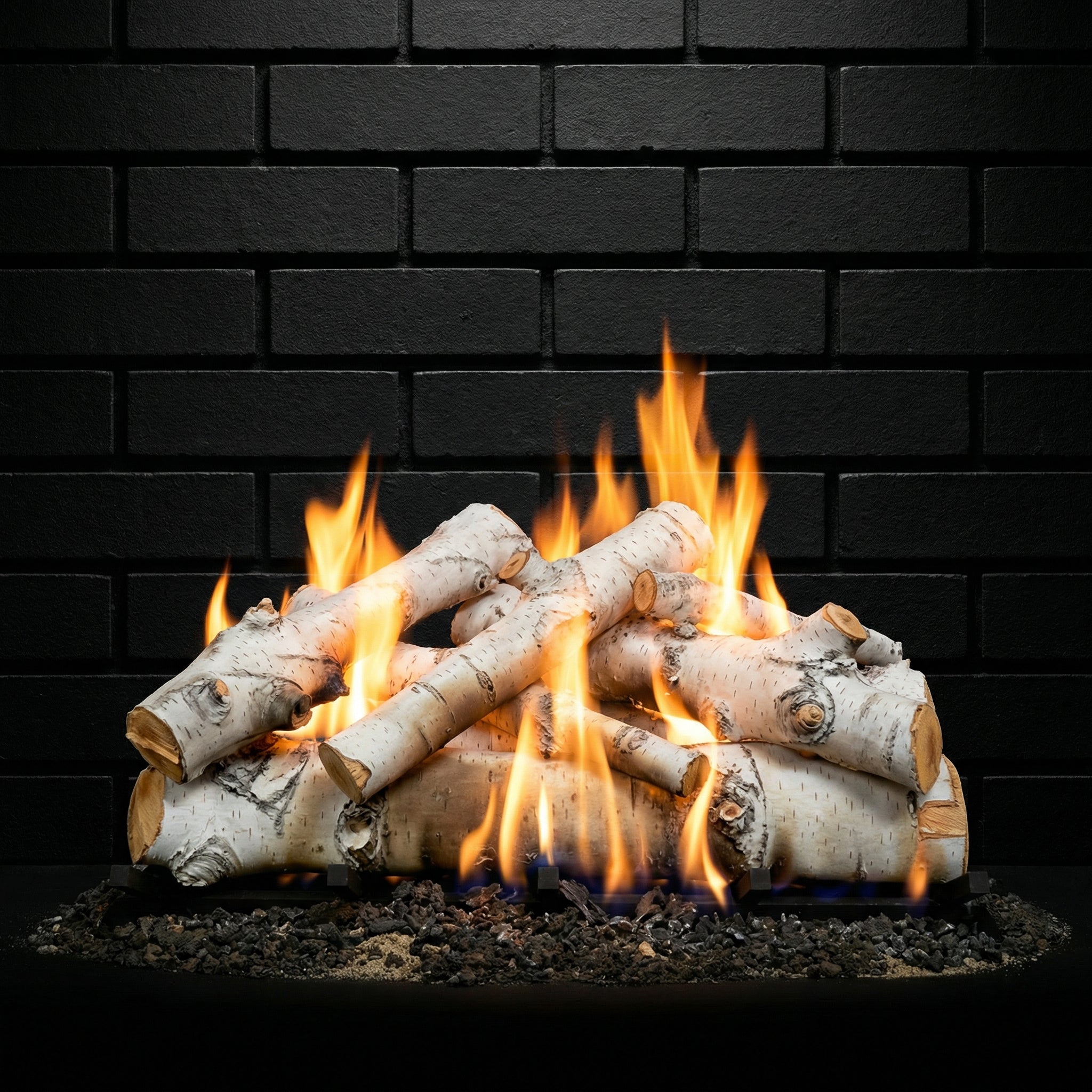 30" Sierra Birch Gas Log Set | Formation Creation