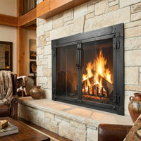 Milwaukee Forged Iron - Masonry & Prefab Fireplace Glass Doors | Custom