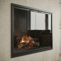 Stiletto Cutback Ultra Thin Fireplace Glass Doors | Modern & Elegant Design | Custom