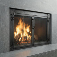 Milwaukee Forged Iron - Masonry & Prefab Fireplace Glass Doors | Custom