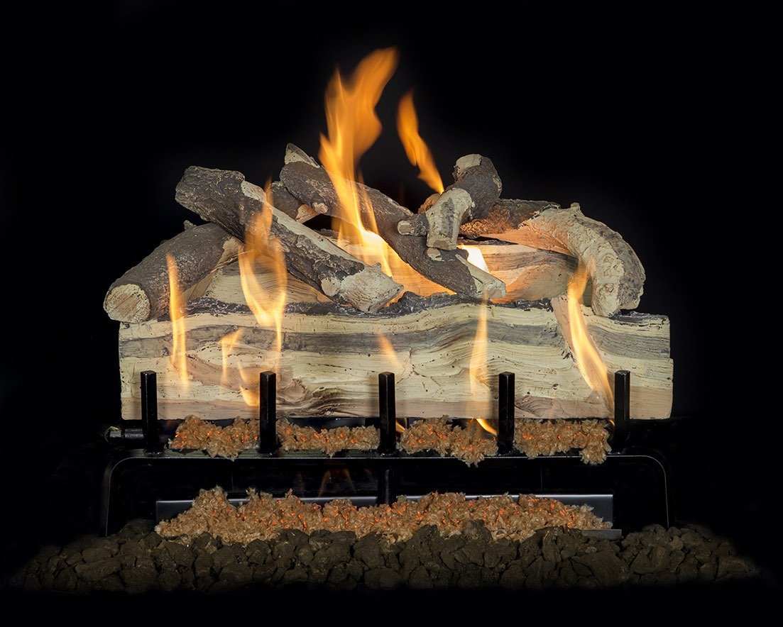 Blue Pine Split Vented Gas Log Set - Grand Canyon - ExceptionalFire