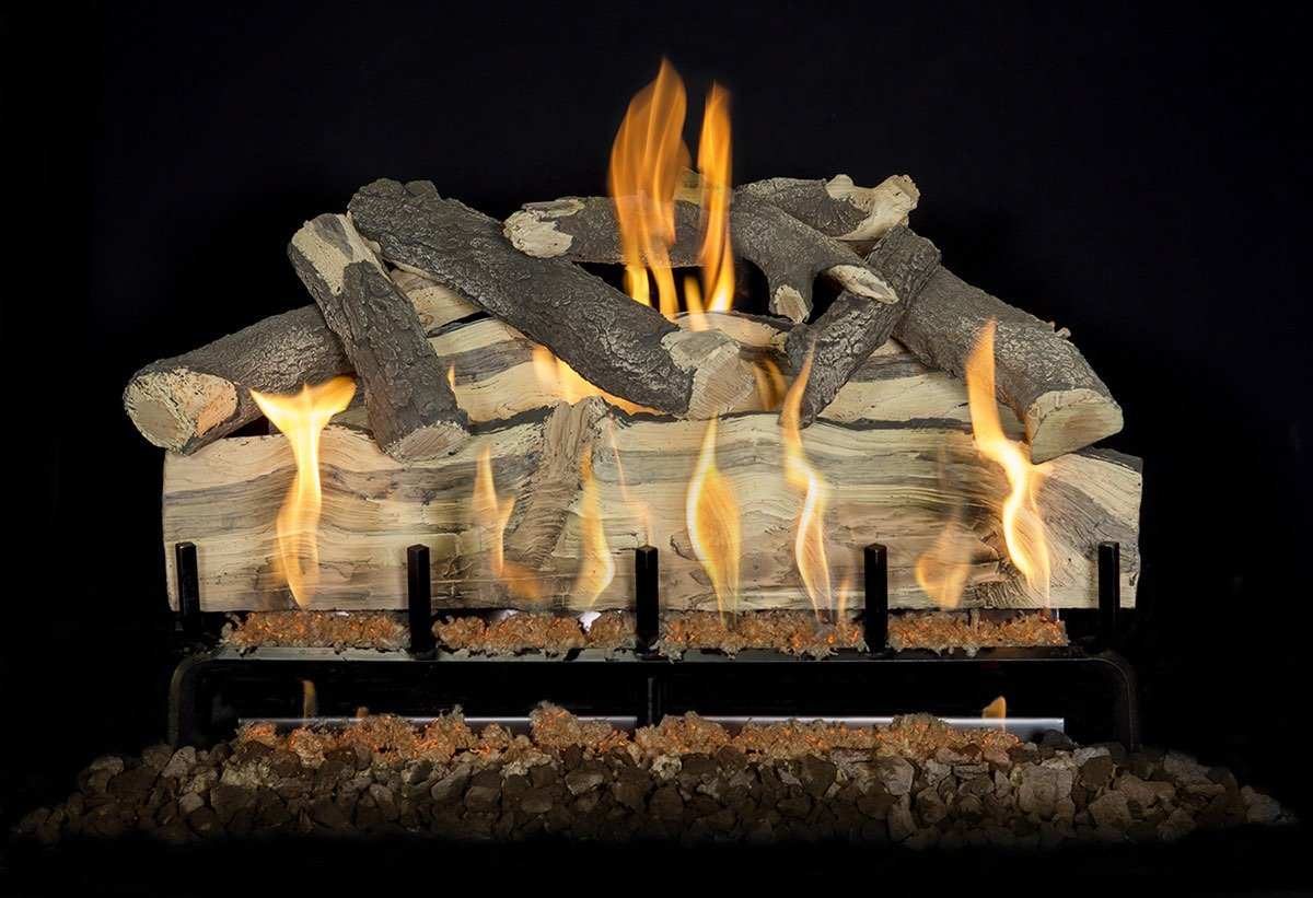 Blue Pine Split Vented Gas Log Set - Grand Canyon - ExceptionalFire