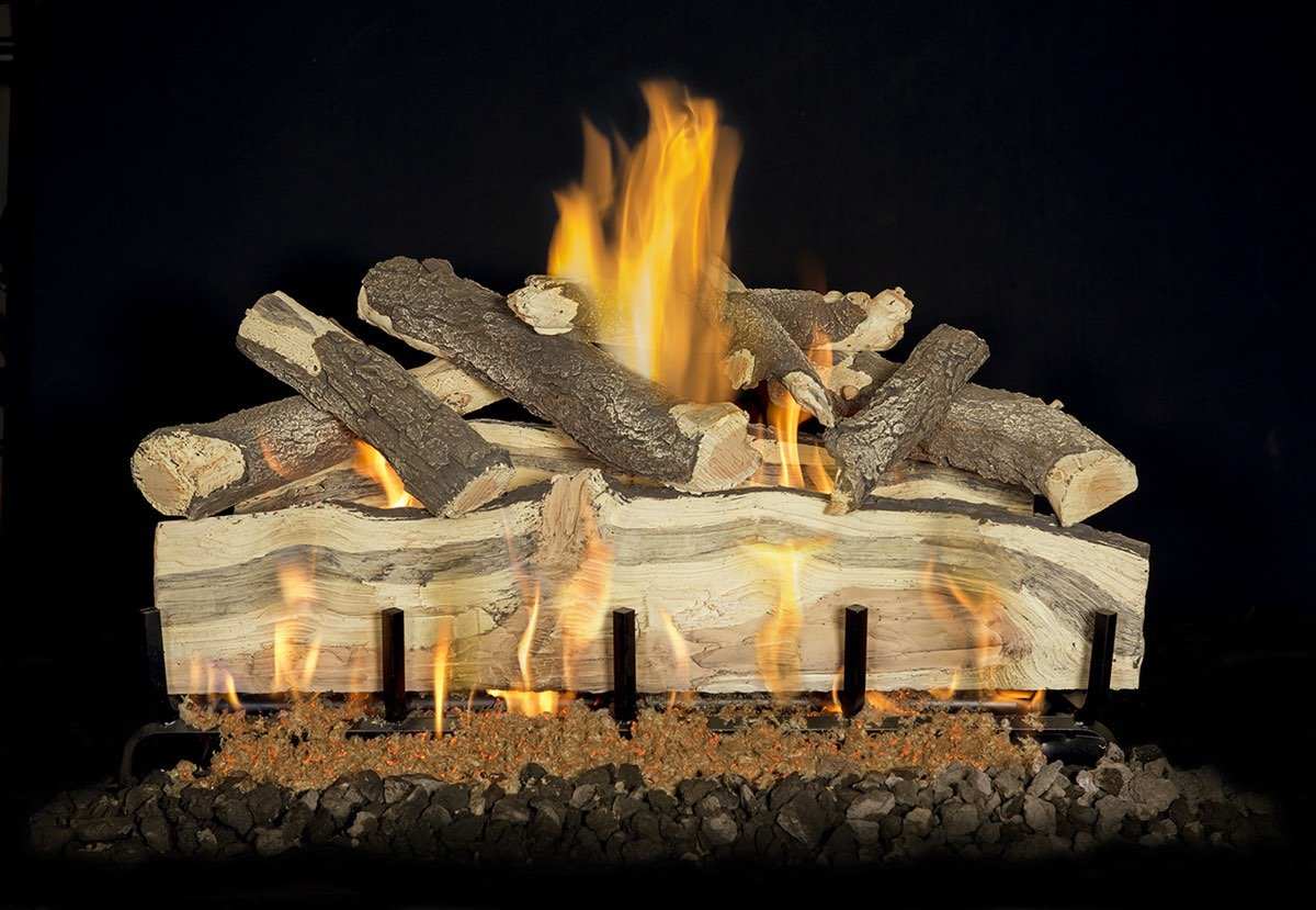 Blue Pine Split Vented Gas Log Set - Grand Canyon - ExceptionalFire