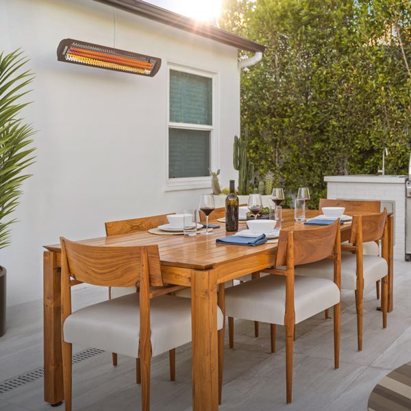 Bromic Tungsten Smart-Heat 4000W Electric Patio Heater - Black - ExceptionalFire