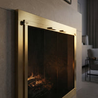 Heritage - Masonry Steel Fireplace Glass Doors | Custom