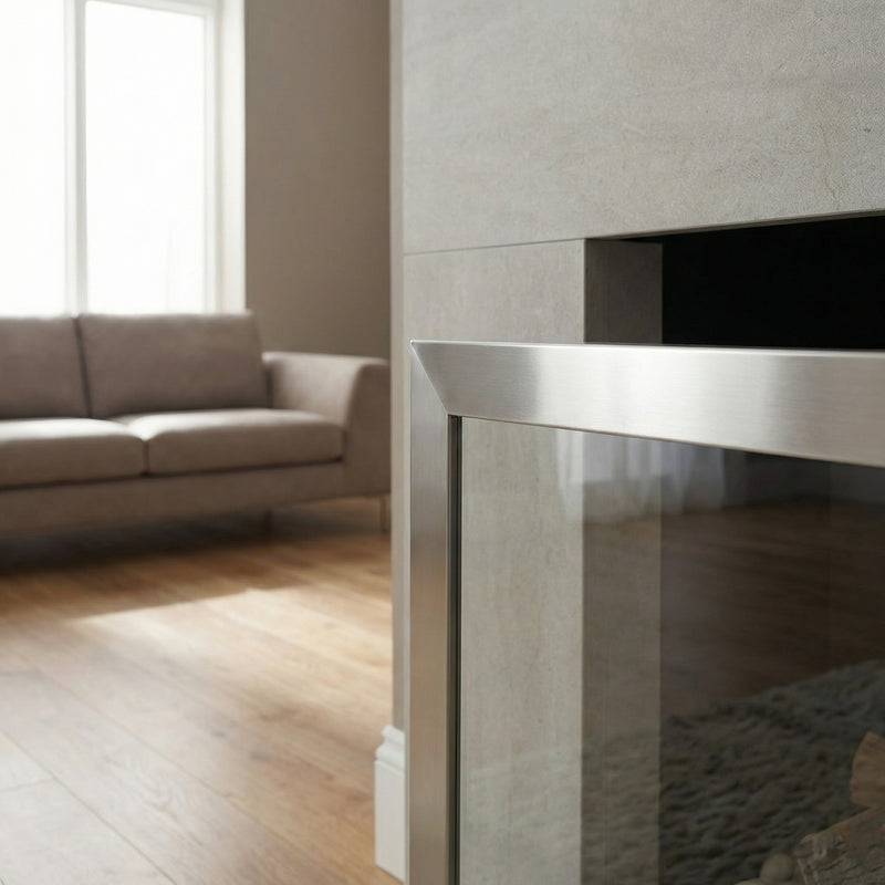 Madison Free Standing Fireplace Screen | Custom Made