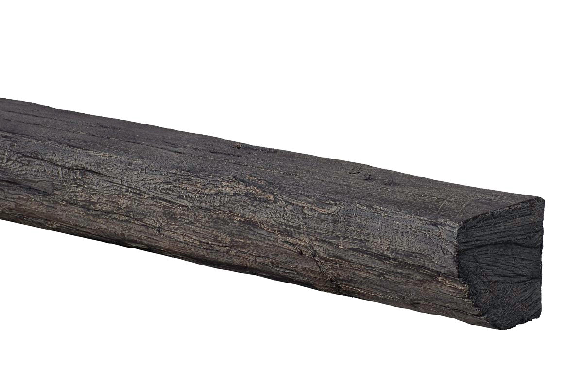 Cabin Pane Non-Combustible Concrete Mantel Shelf Eclipse Finish - ExceptionalFire