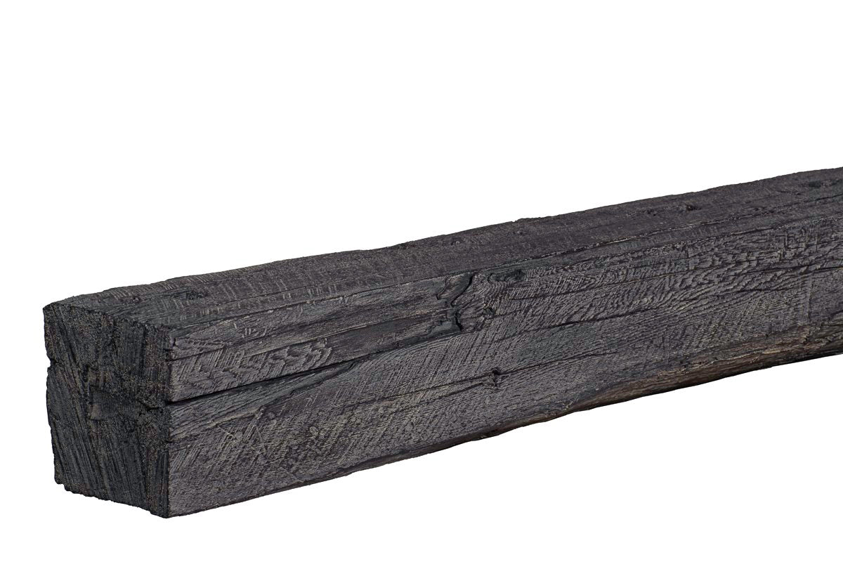 Cabin Pane Non-Combustible Concrete Mantel Shelf Eclipse Finish - ExceptionalFire