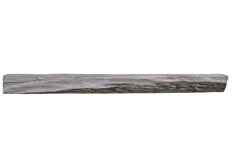 Cabin Pane Non-Combustible Concrete Mantel Shelf Weathered Grey Finish - ExceptionalFire