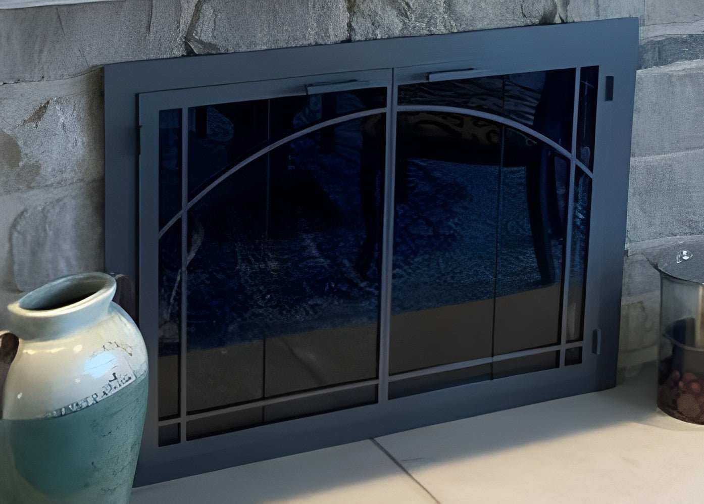 Carolina Sunrise - Masonry & Prefab Fireplace Glass Doors - ExceptionalFire