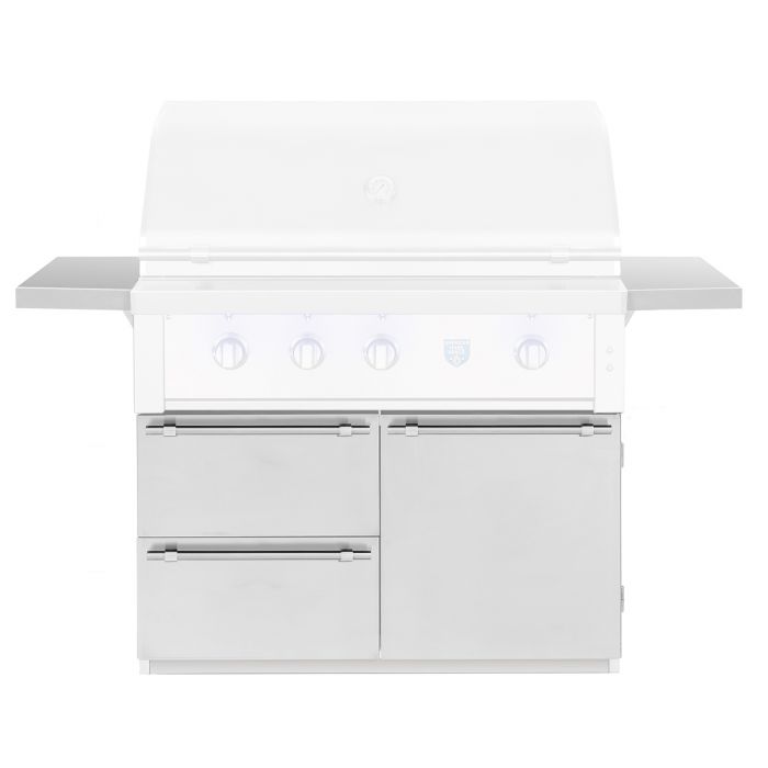 American Made Grills Estate 42" Freestanding Cart - Door & 2-Drawer (CART-EST42)