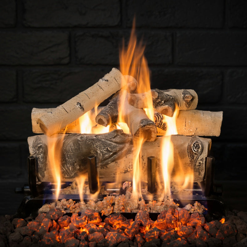 30" Quaking Aspen Vented Gas Log Set | Grand Canyon